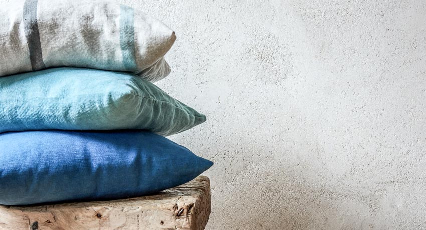 Coussins bleu profond Coussins bleu profond